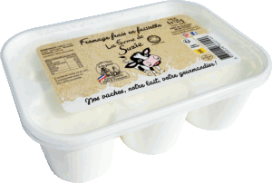 Fromage frais en faisselle